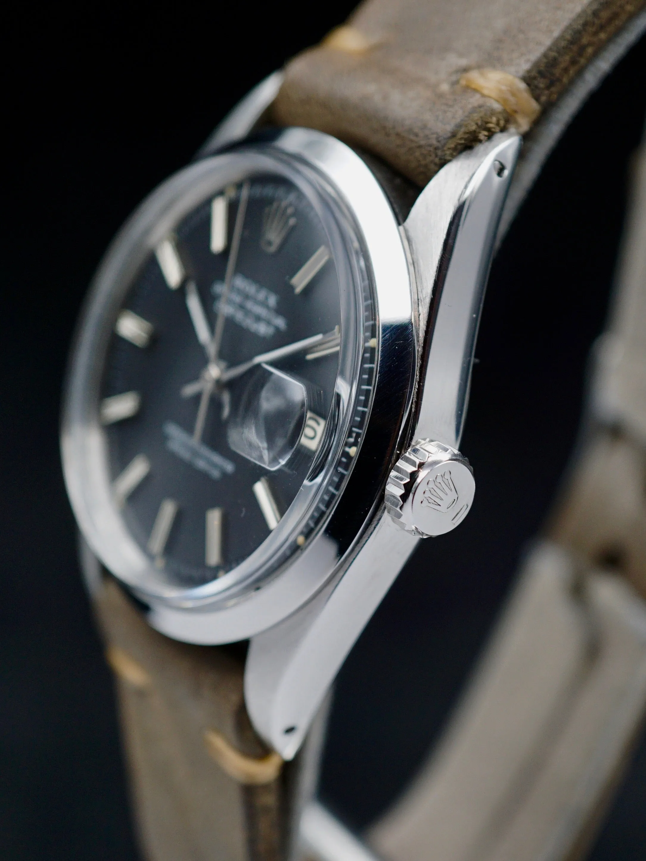 1975 Rolex Datejust (Ref. 1600) "Wide Boy Dial"