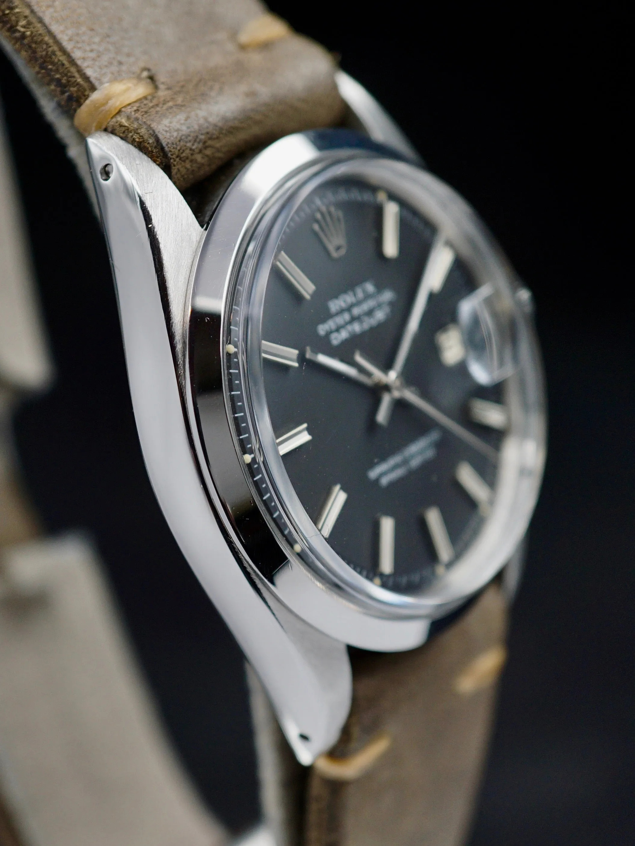 1975 Rolex Datejust (Ref. 1600) "Wide Boy Dial"