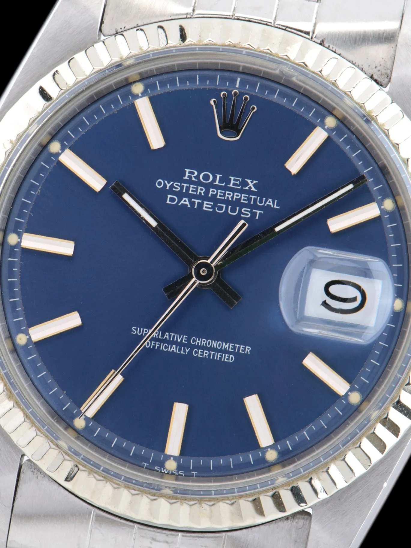 1976 Rolex Datejust (Ref. 1601) Blue Dial