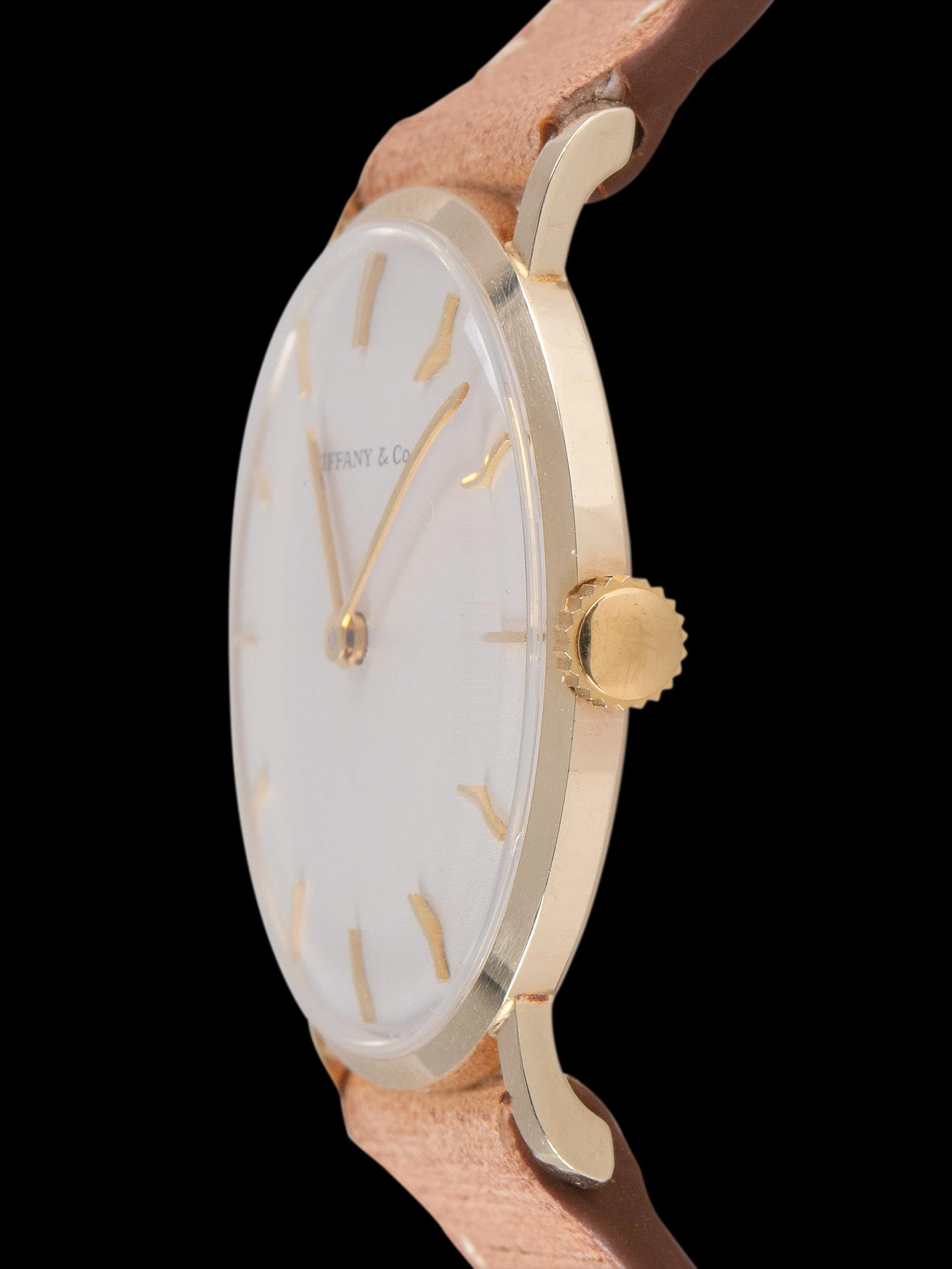 1976 Tiffany & Co. 14K YG Dress Watch "CBS Appreciation Award"