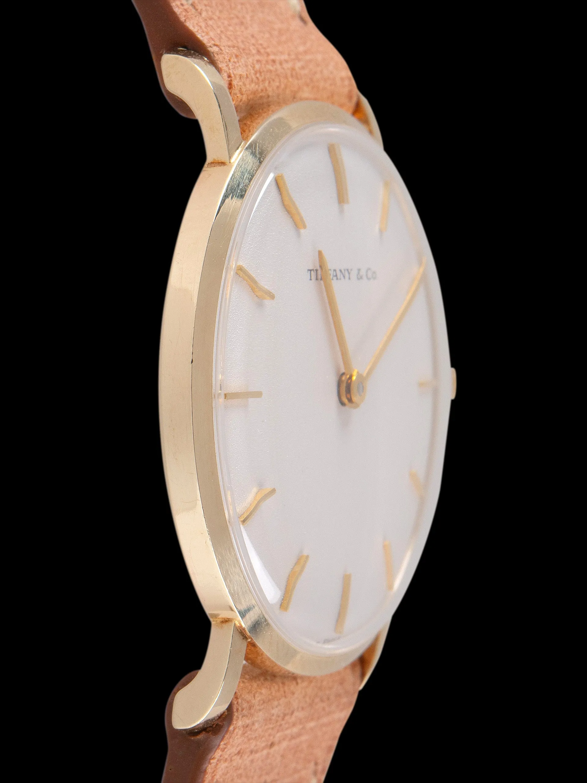 1976 Tiffany & Co. 14K YG Dress Watch "CBS Appreciation Award"