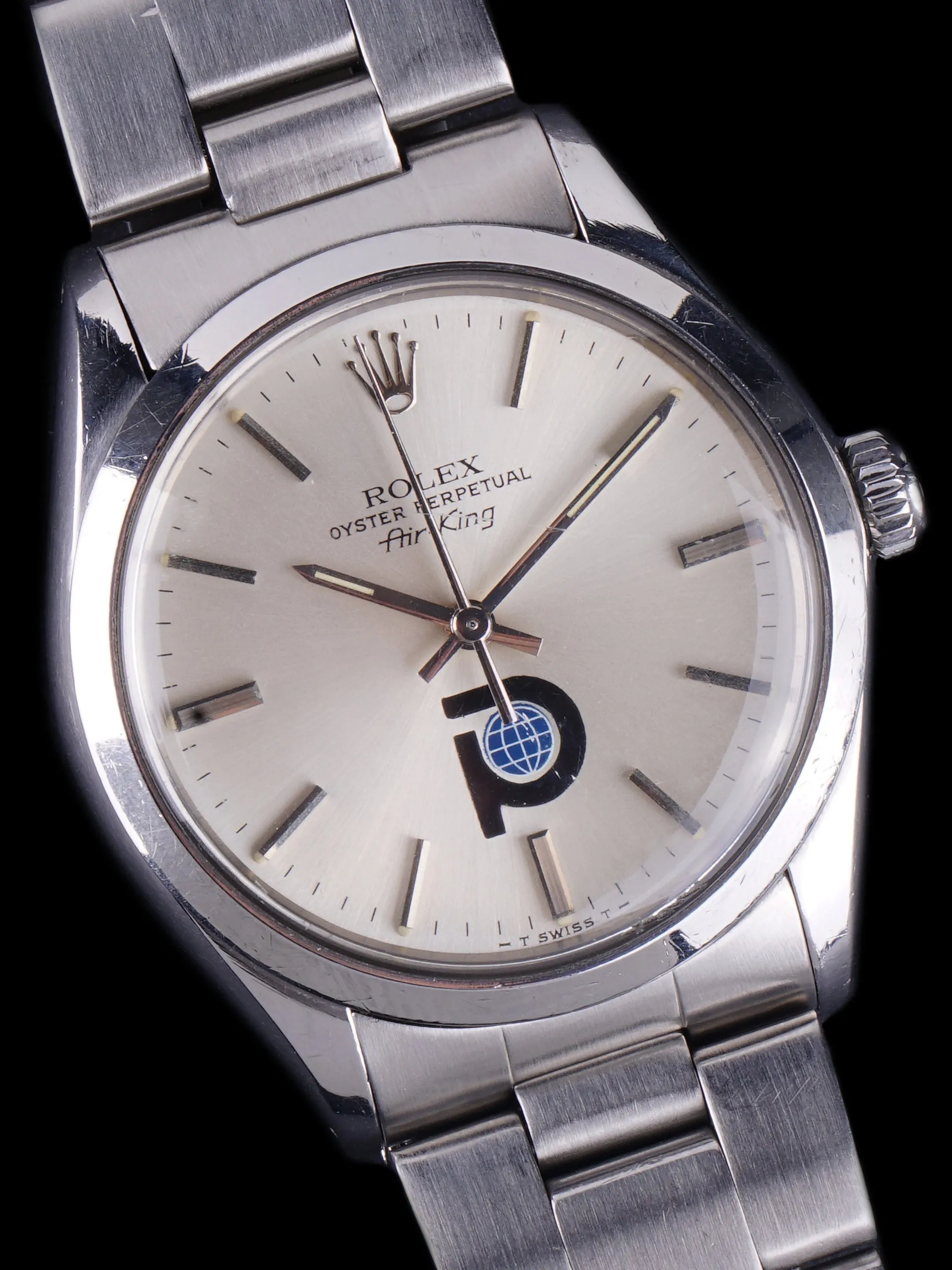 1978 Rolex Air-King (Ref. 5500) "Pool Intairdril" Logo Dial