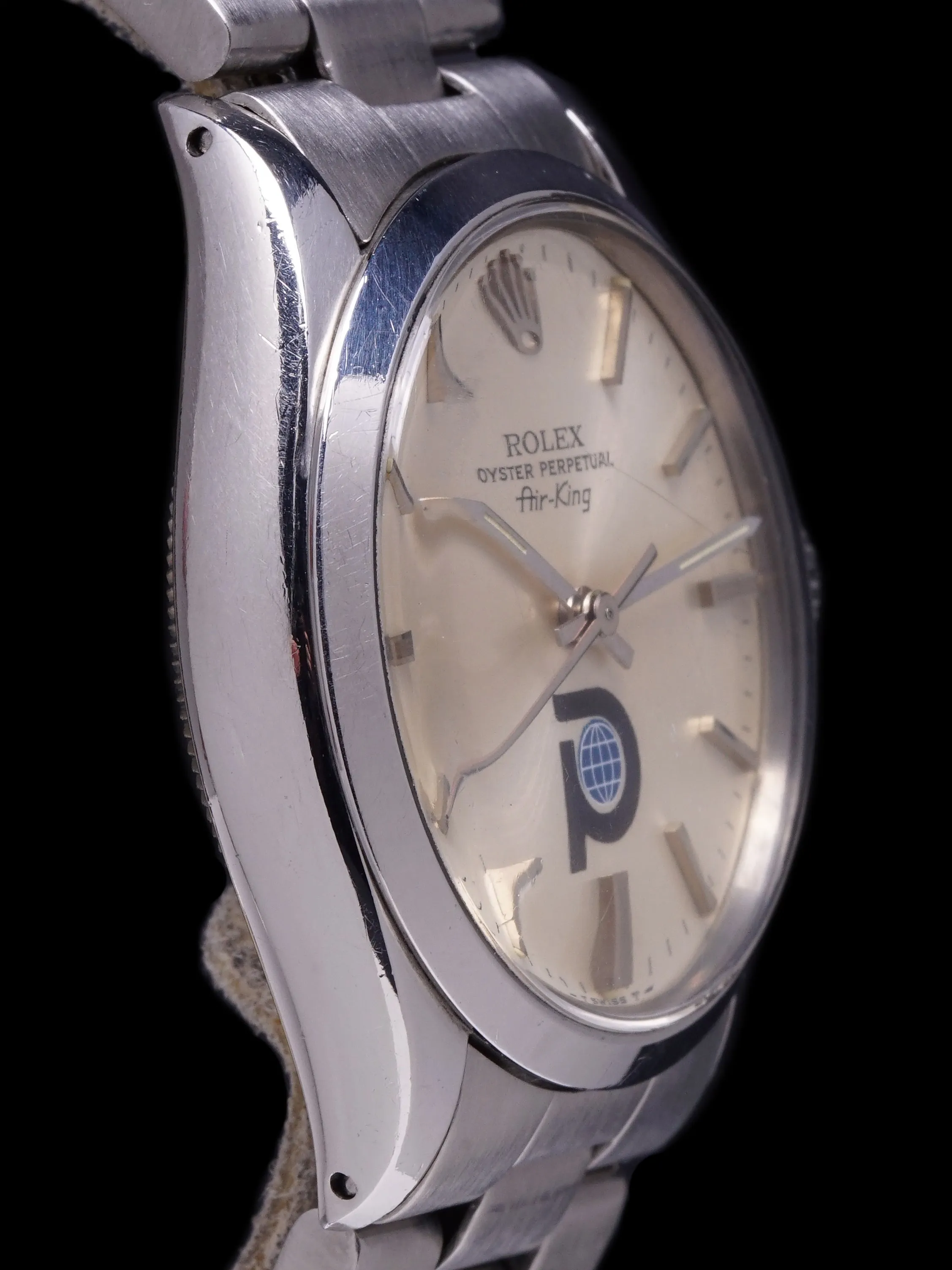 1978 Rolex Air-King (Ref. 5500) "Pool Intairdril" Logo Dial