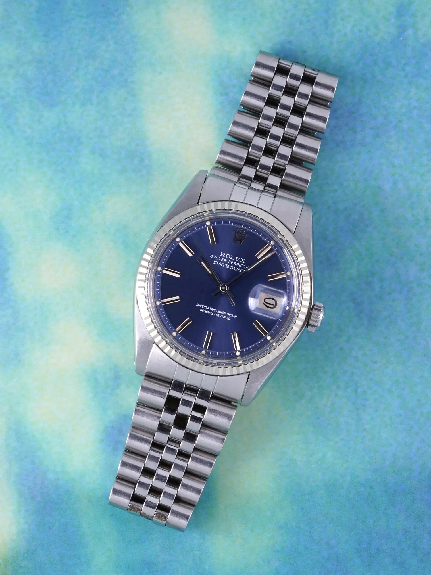 1978 Rolex Datejust (Ref. 1601) Blue Dial