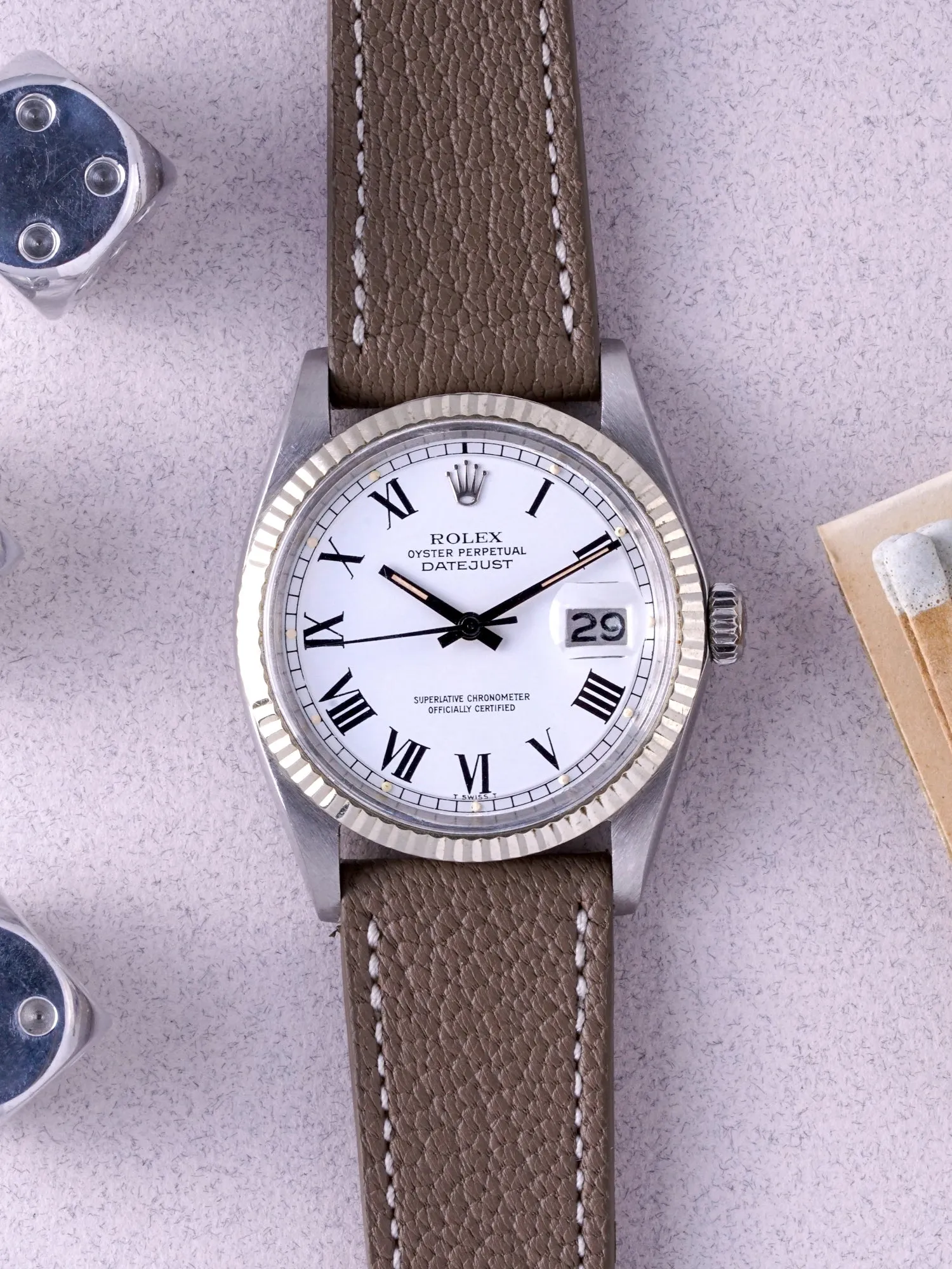 1978 Rolex Datejust (Ref. 1601) "Buckley Dial"