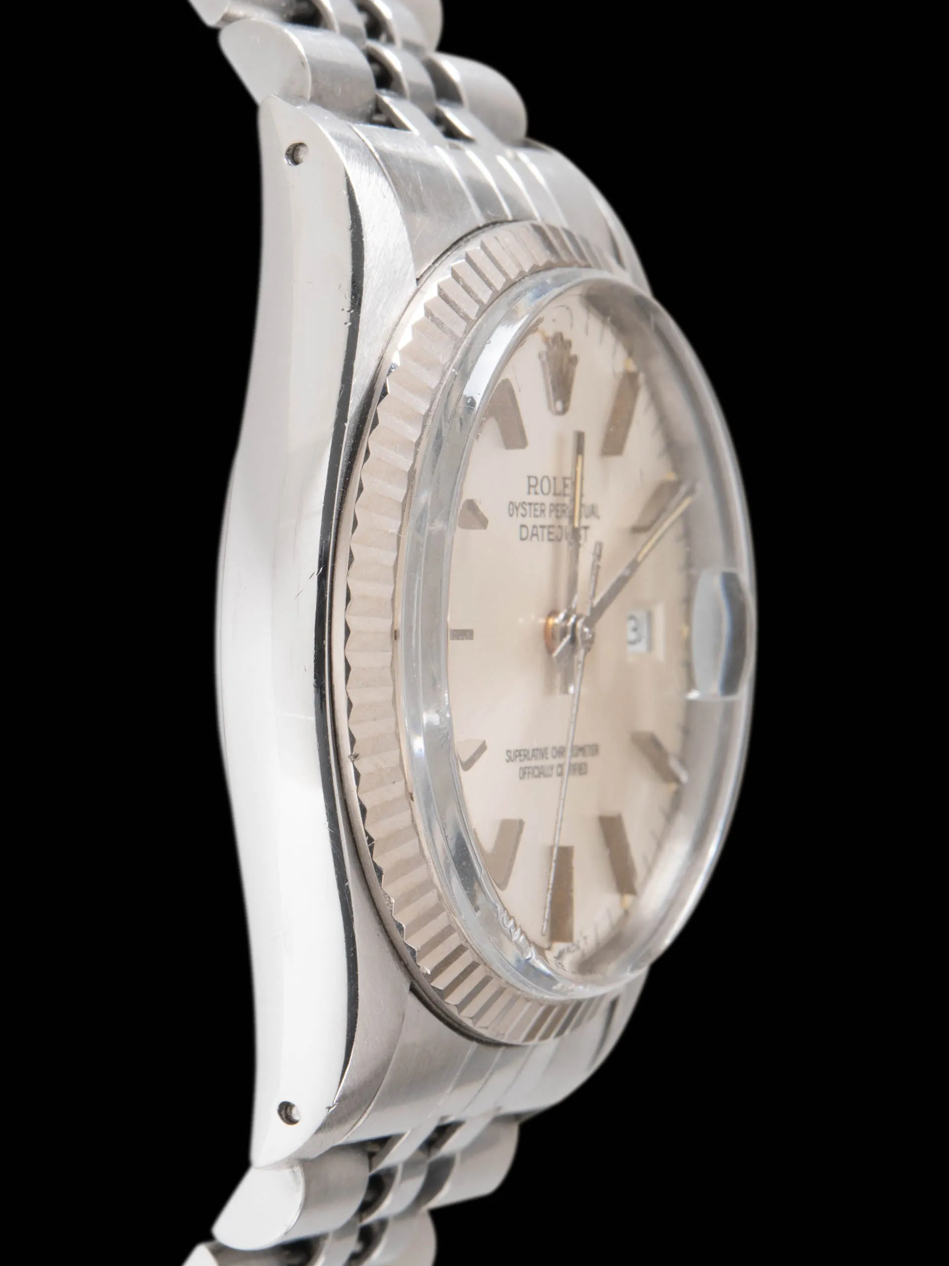 1985 Rolex Datejust (Ref. 16014) Silver Dial W/ Rolex Guarantee Paper