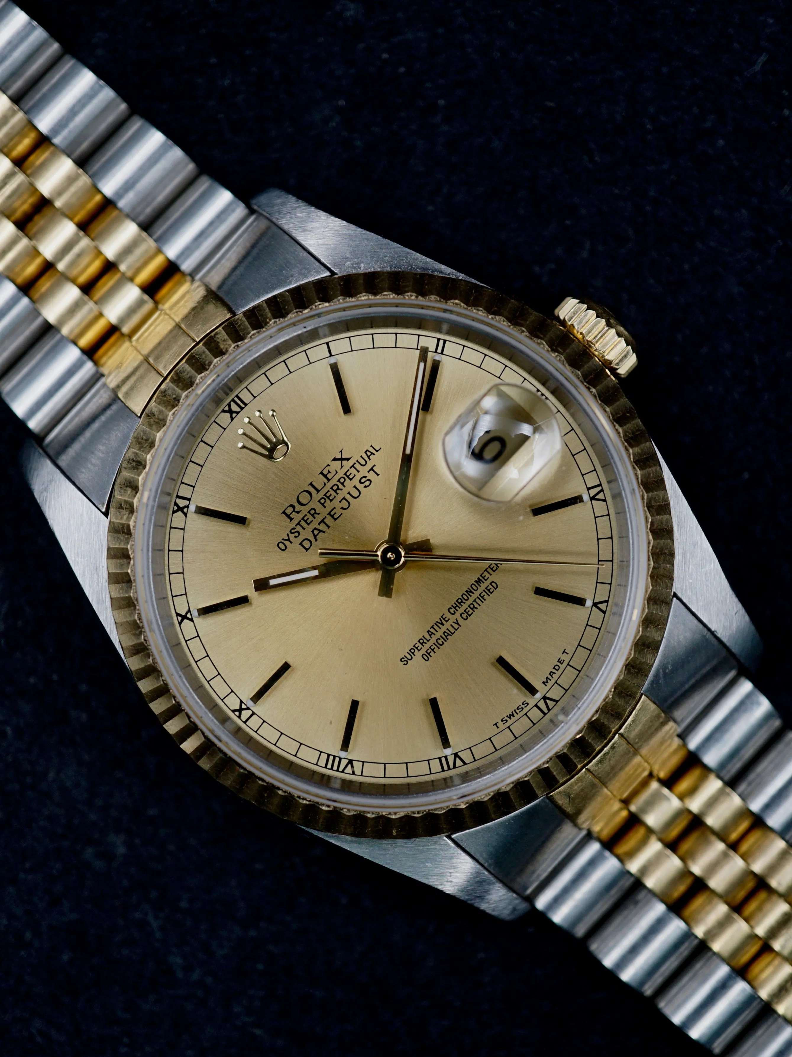 1991 Rolex Two-Tone Datejust (Ref. 16233) With Papers
