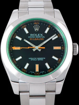 2009 Rolex Milgauss (Ref. 116400V) Black Dial W/ Full Set