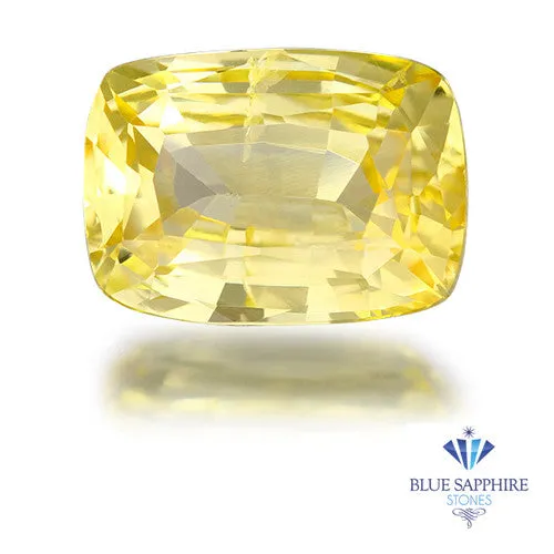 2.07 ct. Cushion Yellow Sapphire