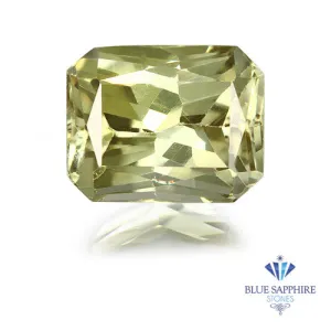 2.88 ct. Unheated Emerald Cut Yellow Sapphire