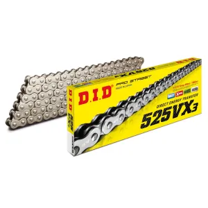 525VX3 Pro-street “X-Ring” Chain - With O-Rings