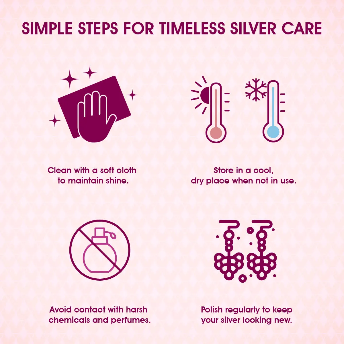 925 Rhodium Plated Delicate Heart Pink Stone Bracelets