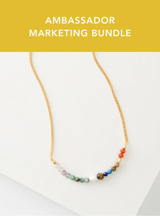 Ambassador Marketing Bundle - 5 Refraction Necklaces
