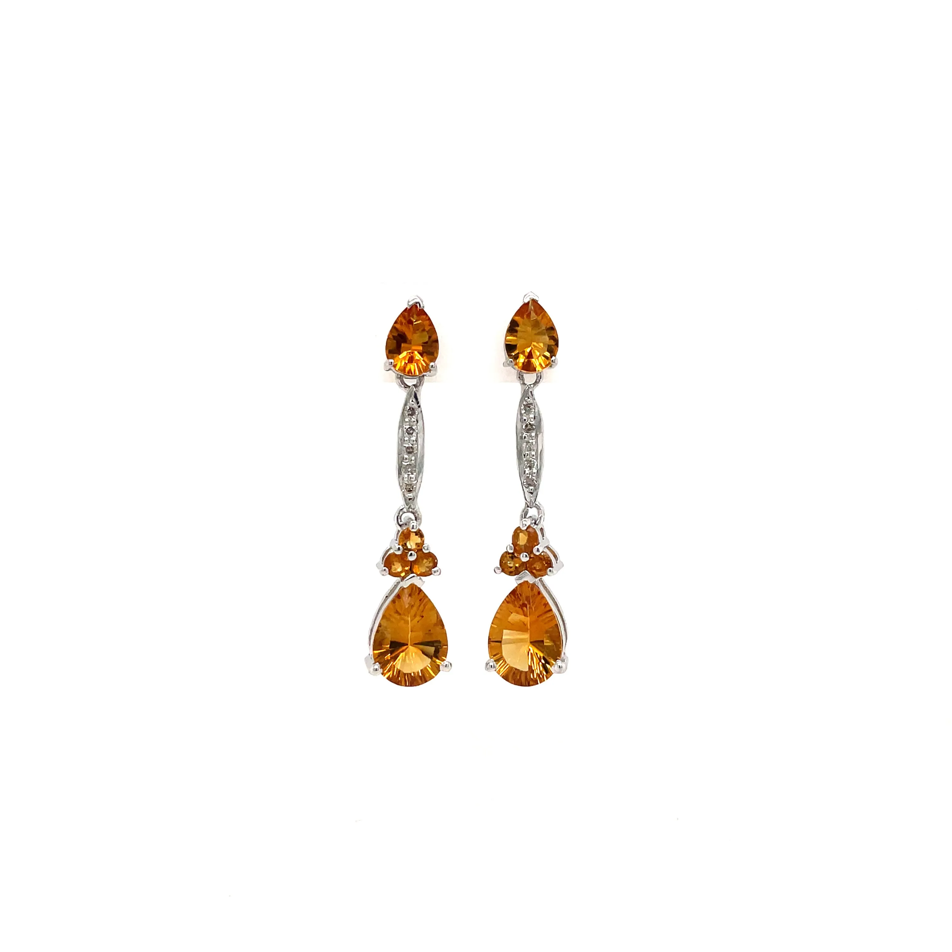 Amethyst Earring in .925 Sterling Silver - KST 52215