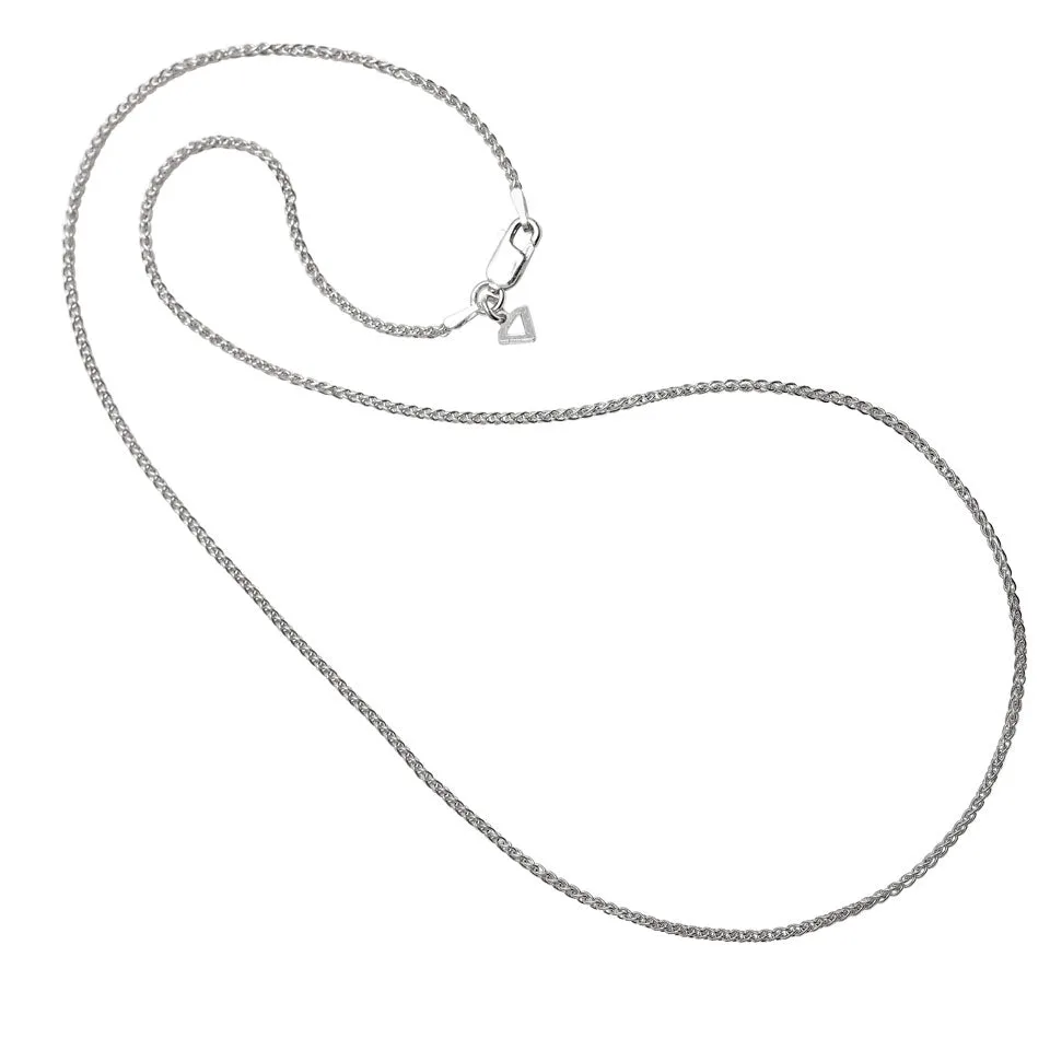 Ankerkette Premium Silber, Drahtstärke 5mm, Länge 45cm