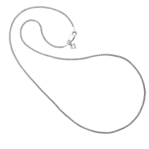 Ankerkette Premium Silber, Drahtstärke 5mm, Länge 45cm