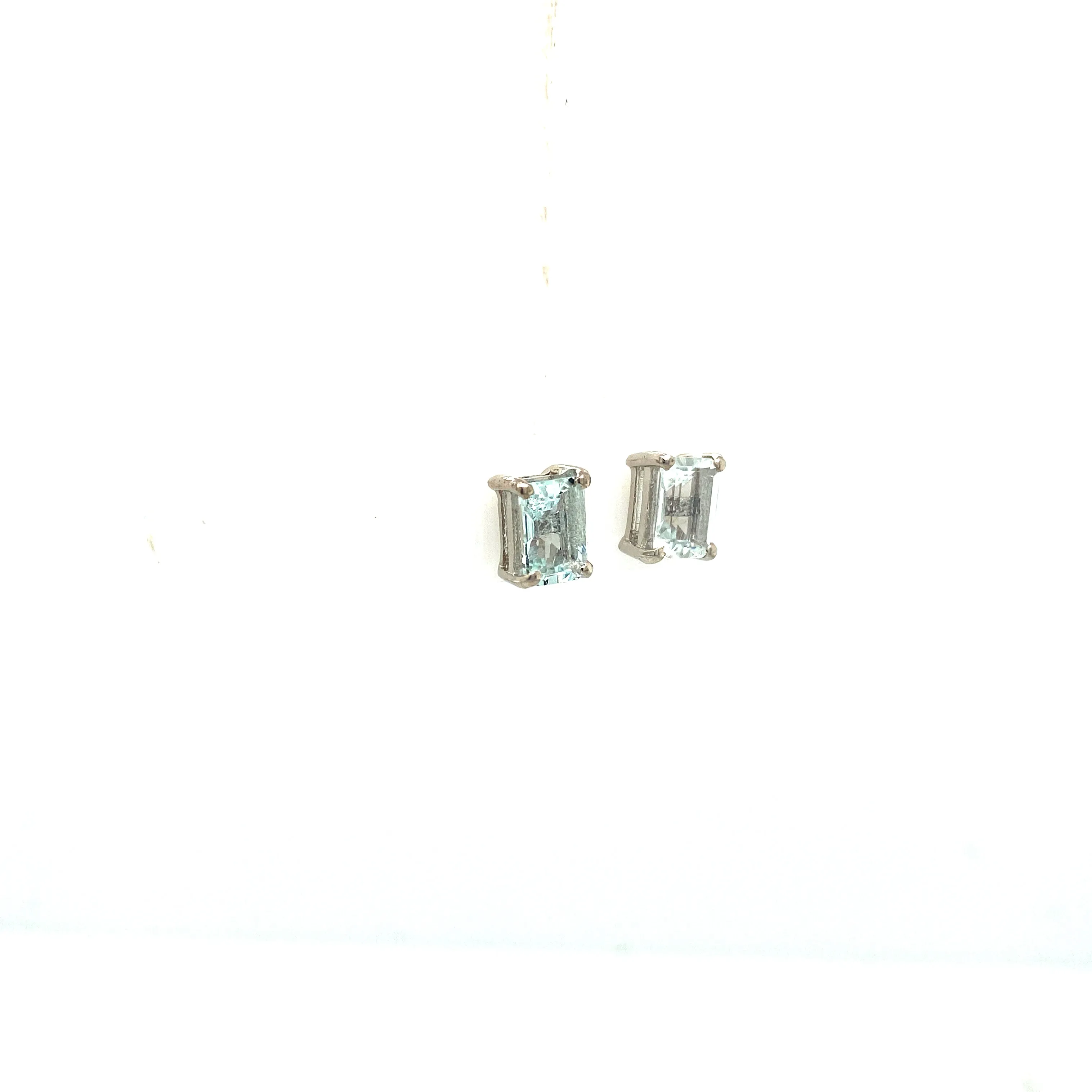 Aquamarine Earring in .925 Sterling Silver - KST 55914