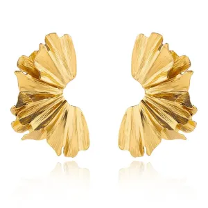 Arabella Statement Earring in Gold