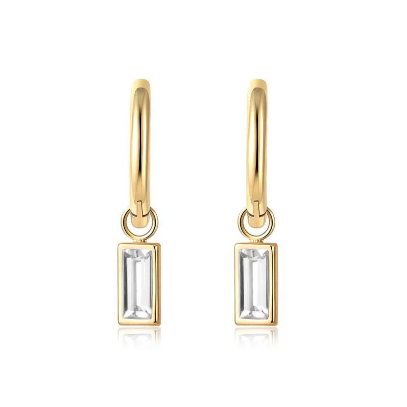 Baguette Earrings