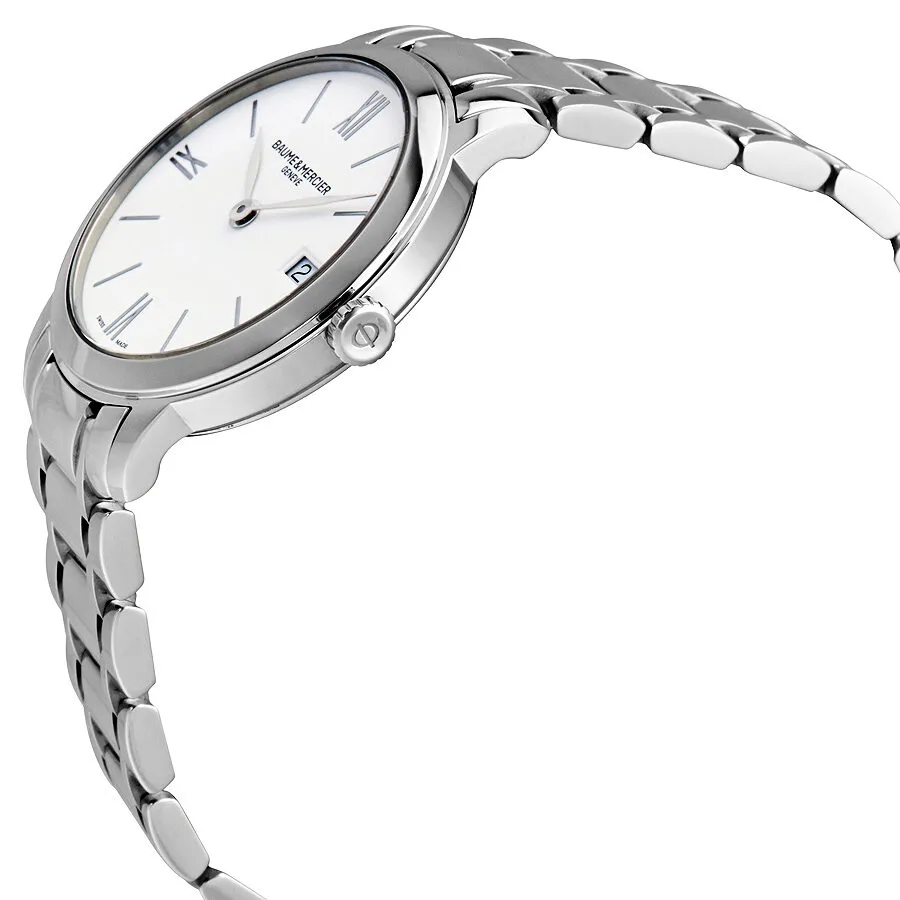 Baume and Mercier Classima White Dial Ladies Watch M0A 10335