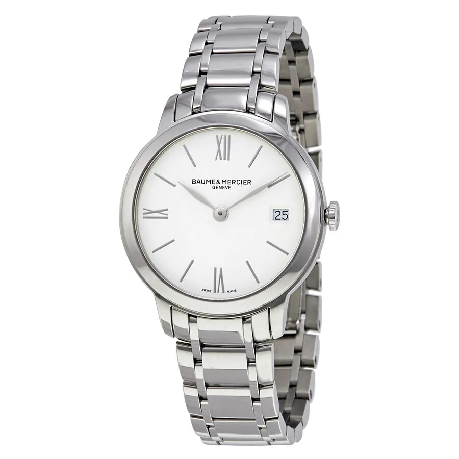Baume and Mercier Classima White Dial Ladies Watch M0A 10335