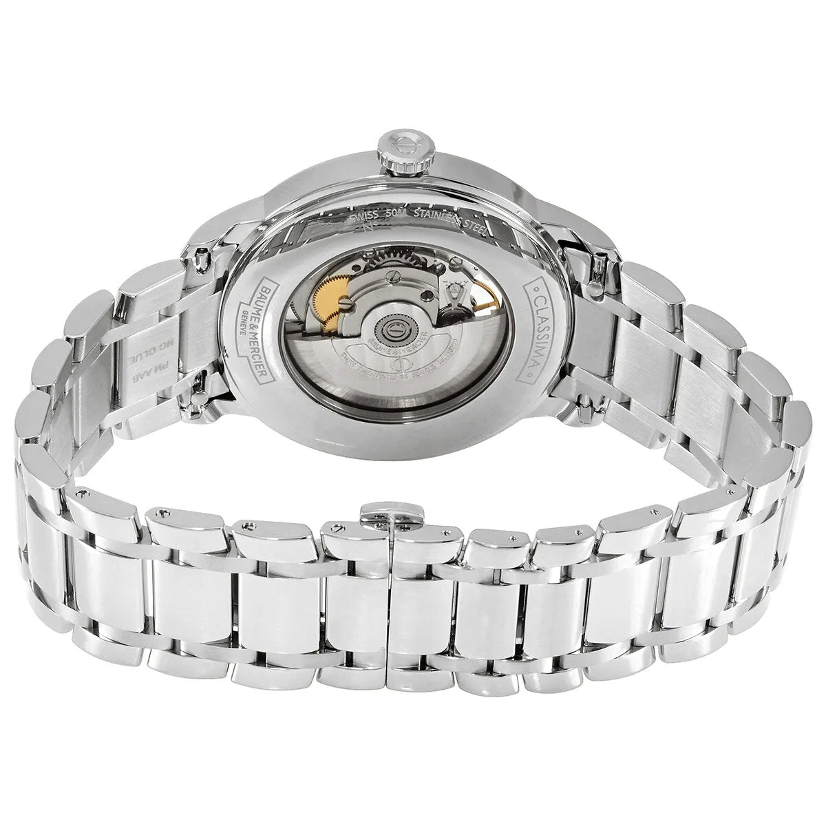 Baume et Mercier Classima Automatic Silver Dial Men's Watch 10525