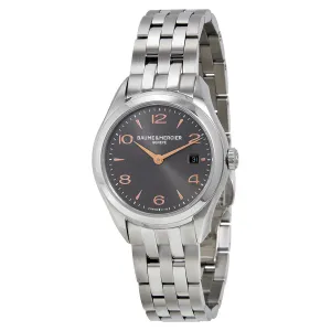 Baume Et Mercier Clifton Grey Dial Stainless Steel Ladiess Watch10209 A10209