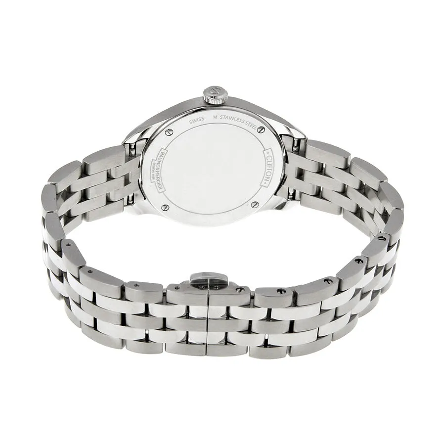 Baume Et Mercier Clifton Grey Dial Stainless Steel Ladiess Watch10209 A10209