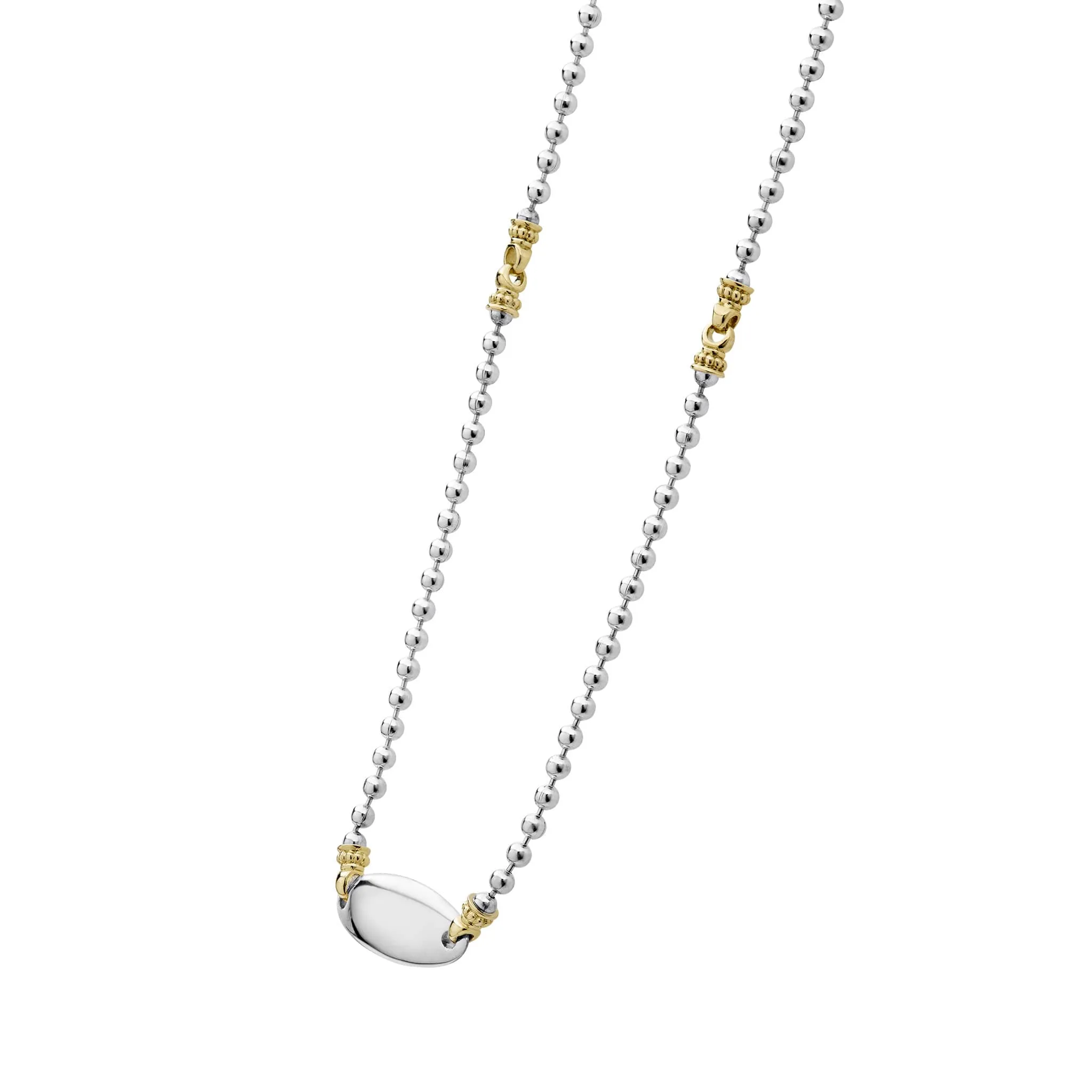Beloved Oval Plate Necklace