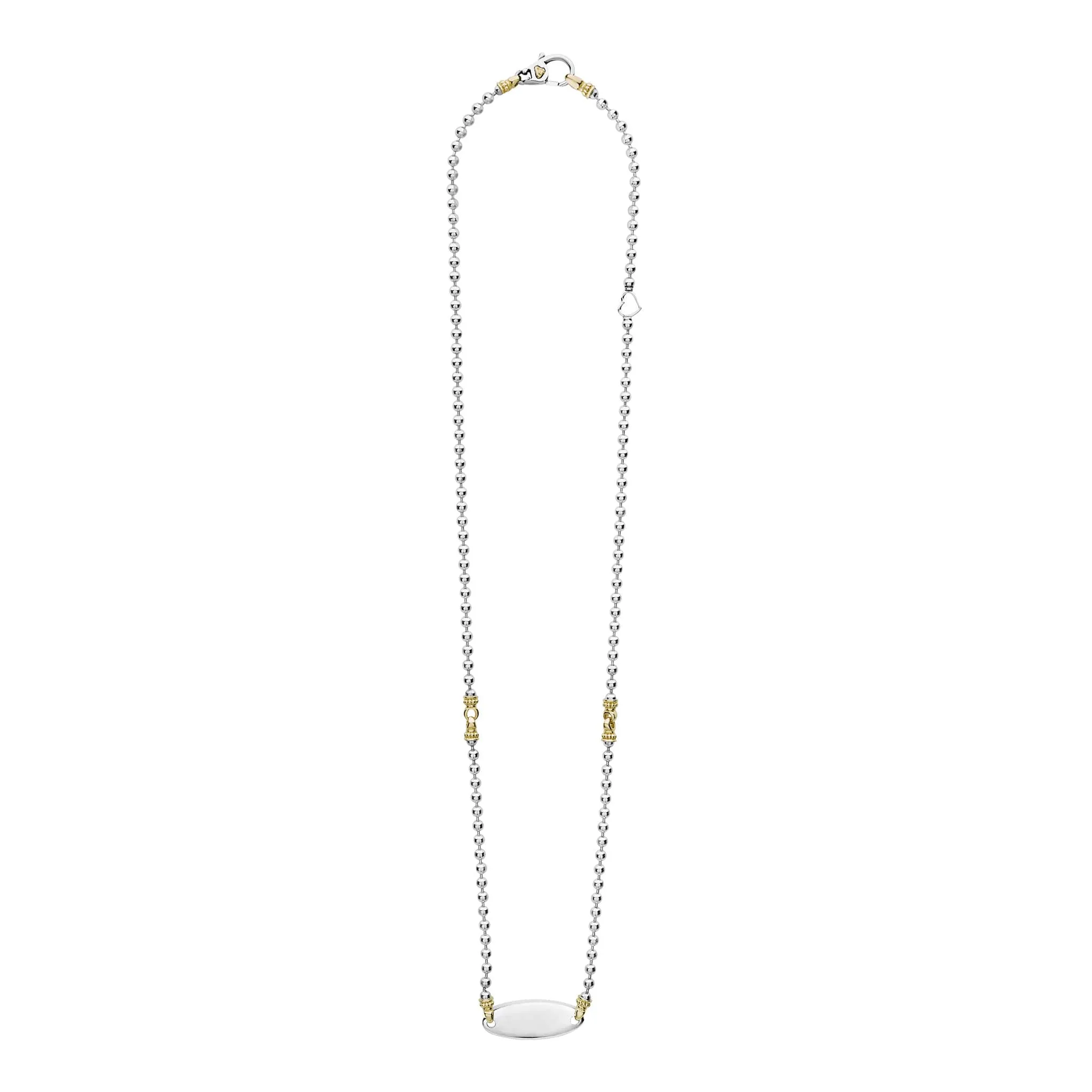 Beloved Oval Plate Necklace
