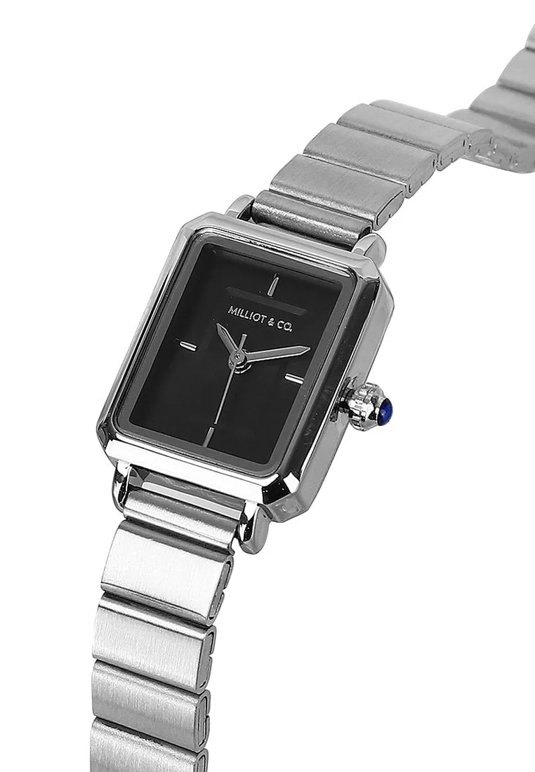 Betty Silver Stainless Steel Analog Watches (Silver)