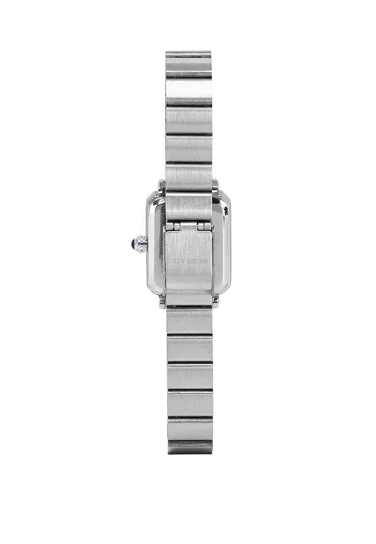 Betty Silver Stainless Steel Analog Watches (Silver)