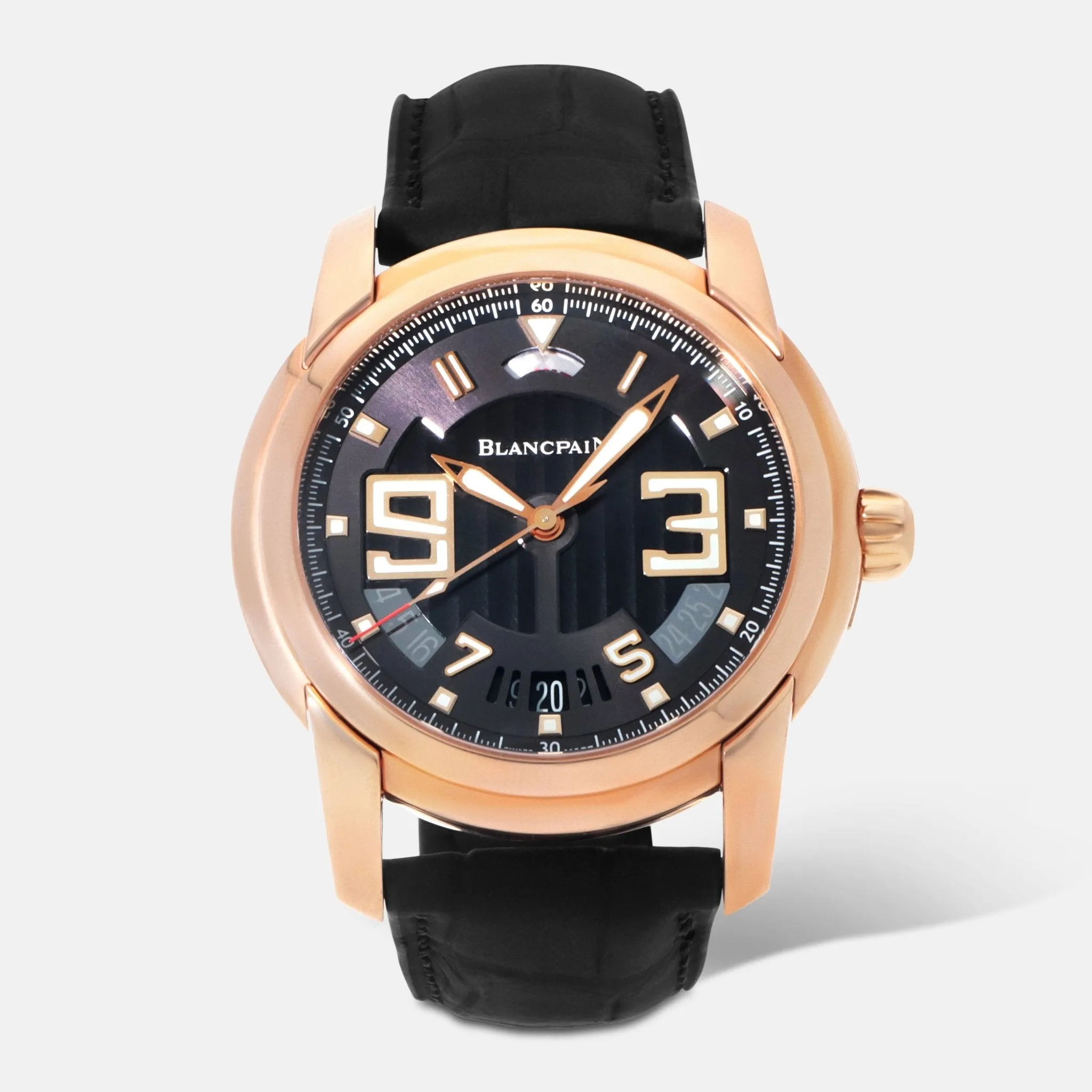 Blancpain L-Evolution 8 Jours 18K Rose Gold Automatic Men's Watch 8805-3630-53B