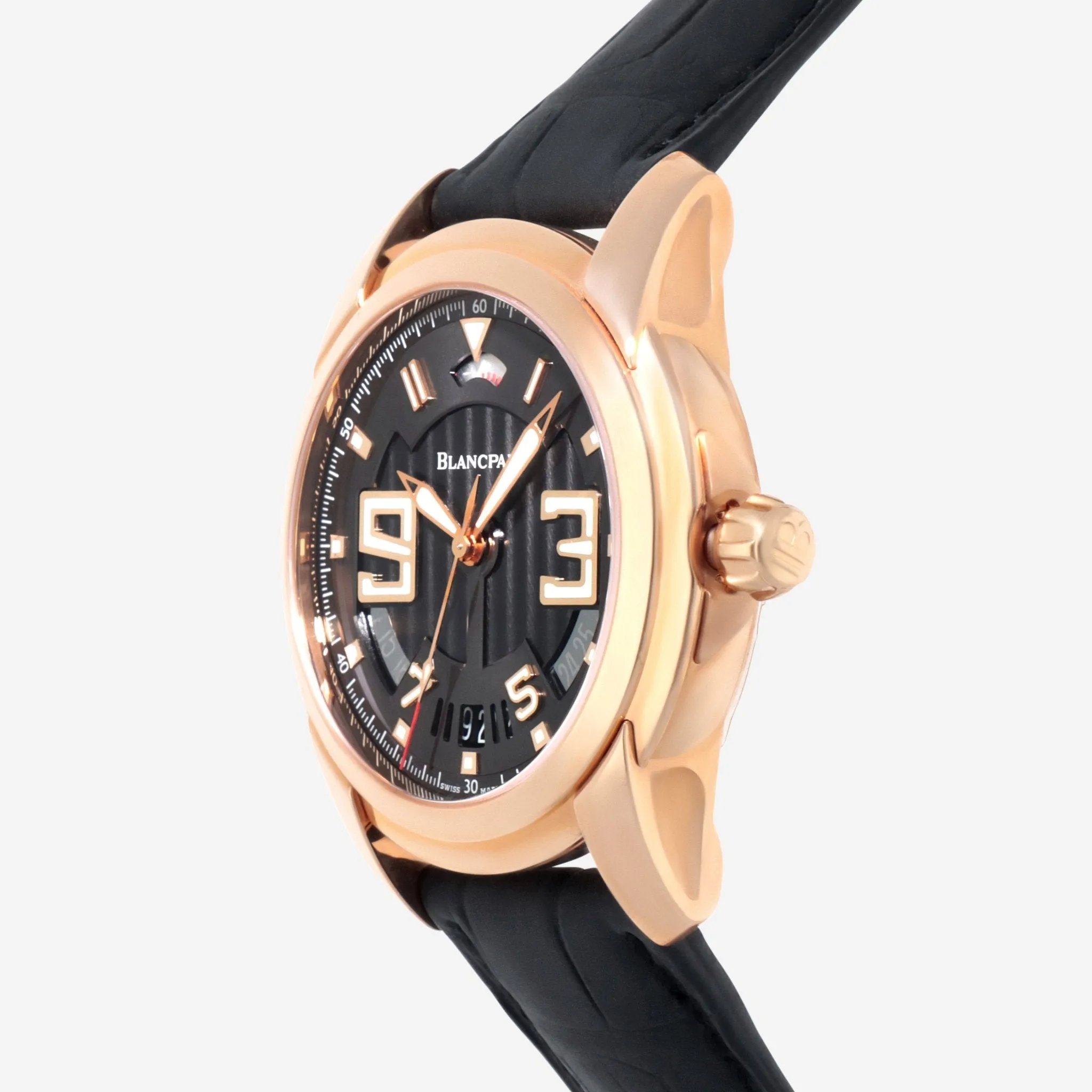 Blancpain L-Evolution 8 Jours 18K Rose Gold Automatic Men's Watch 8805-3630-53B