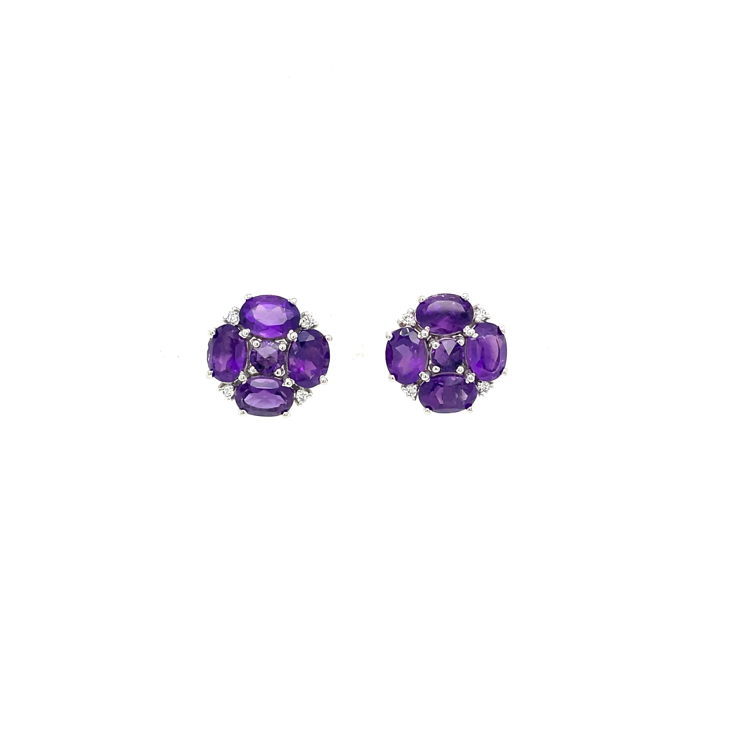 Blue Topaz Earring in .925 Sterling Silver - KST 56917