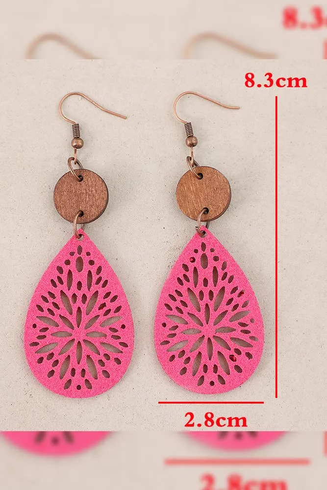 Bohemia Wooden Earrings