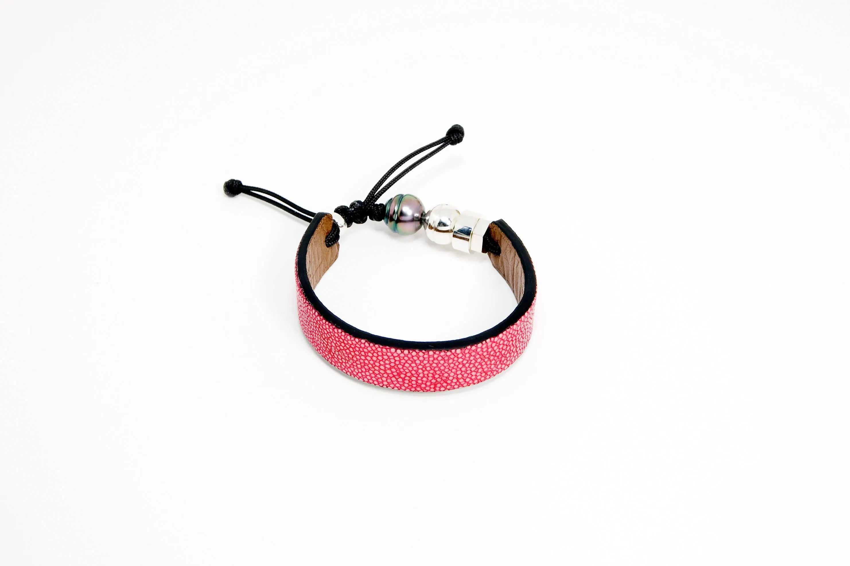 Bracelets en cuir de raie / galuchat