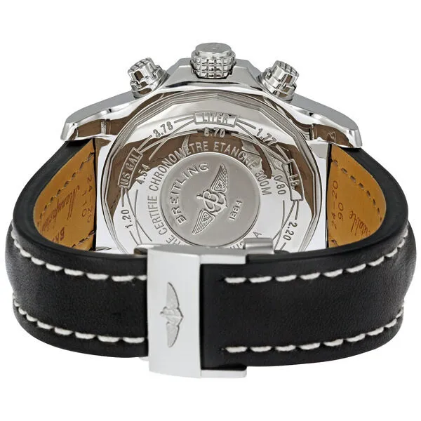 Breitling Super Avenger Black Dial Chronograph Men's Watch A1337011-B907BKLD A1337011/B907
