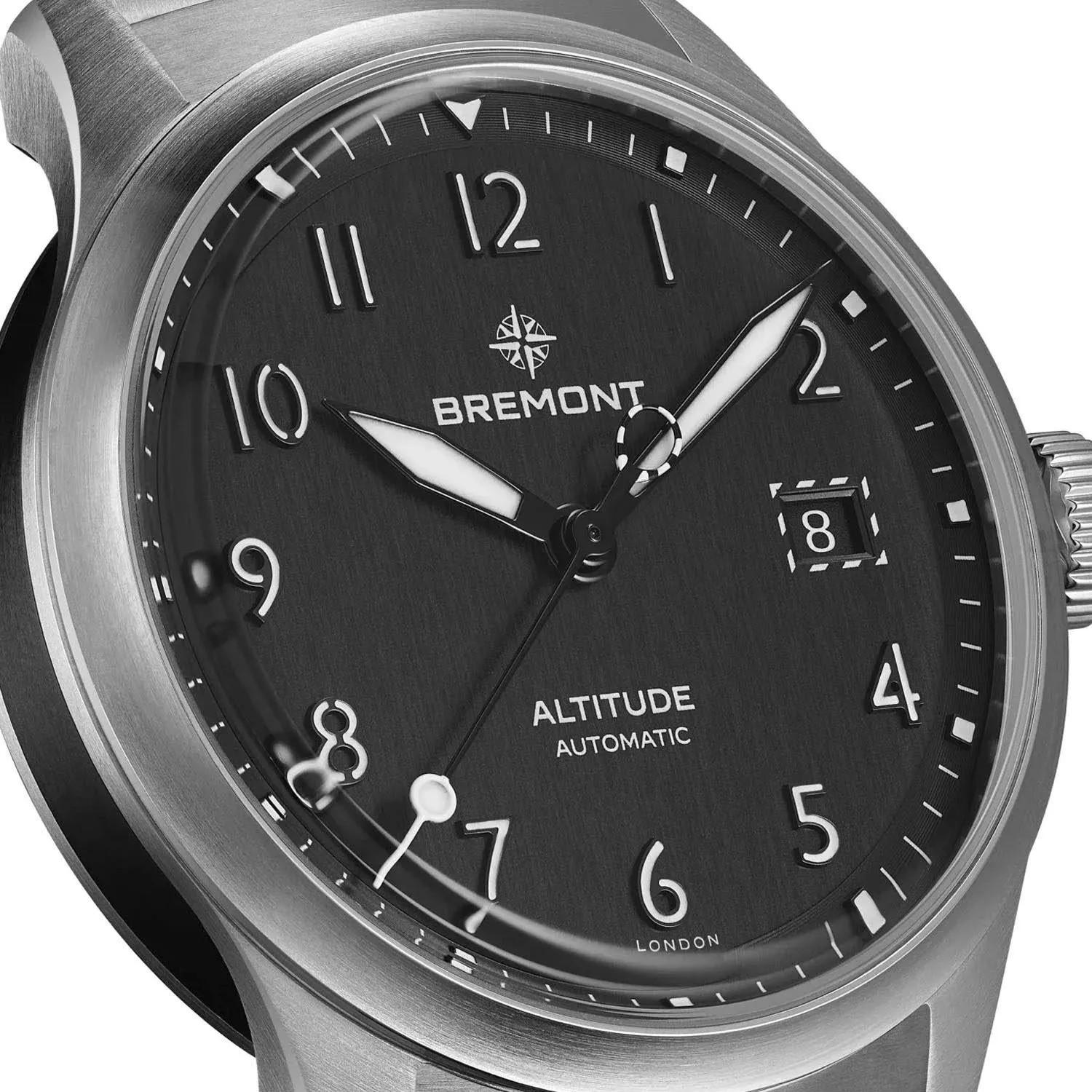 Bremont Altitude 39 Date Automatic – ALT39-DT-SS-BK-B