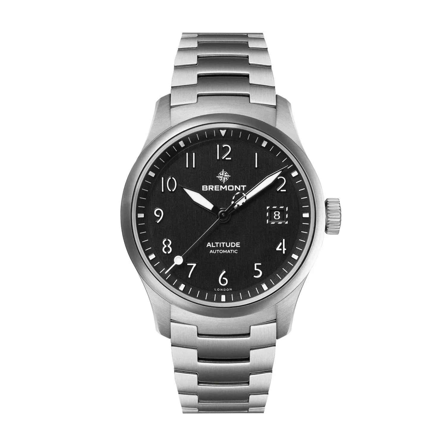 Bremont Altitude 39 Date Automatic – ALT39-DT-SS-BK-B