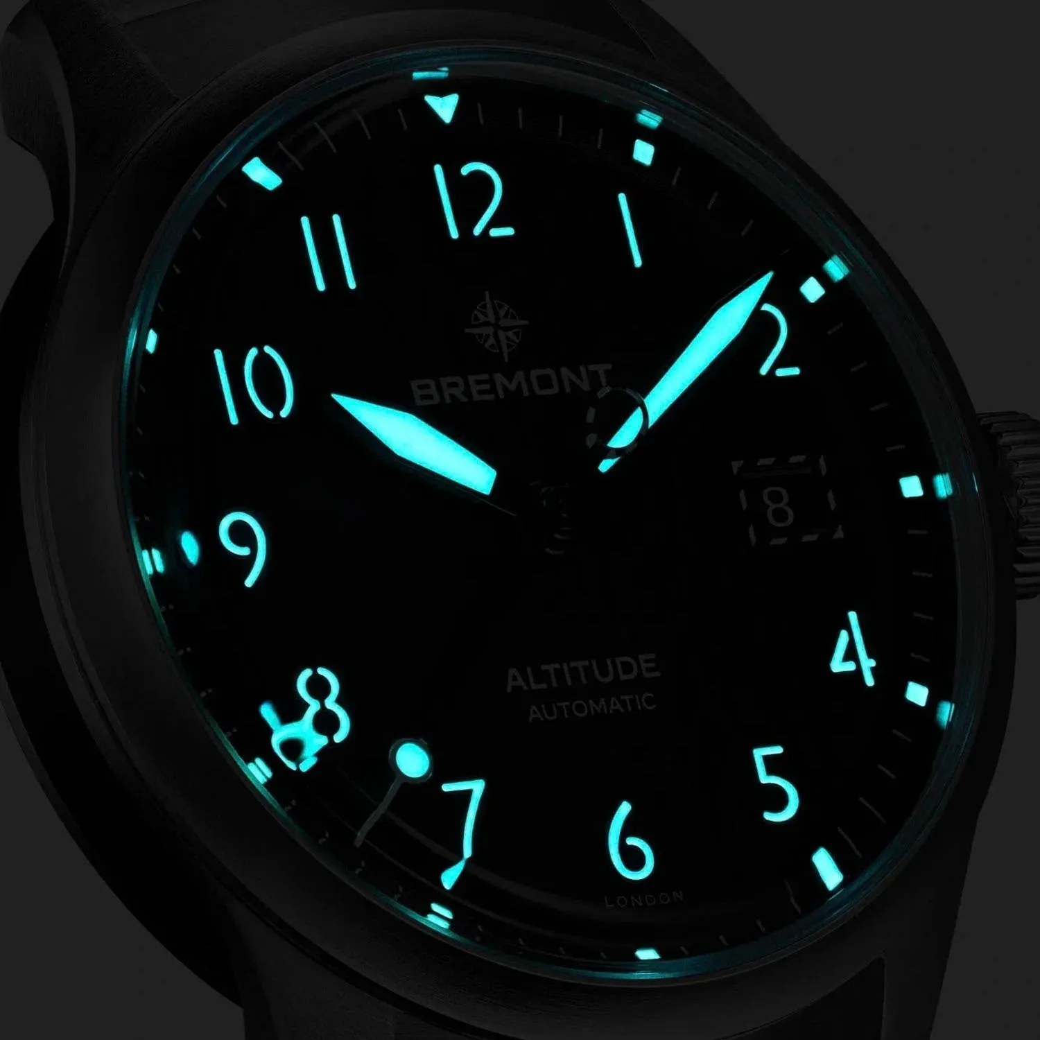 Bremont Altitude 39 Date Automatic – ALT39-DT-SS-BK-B
