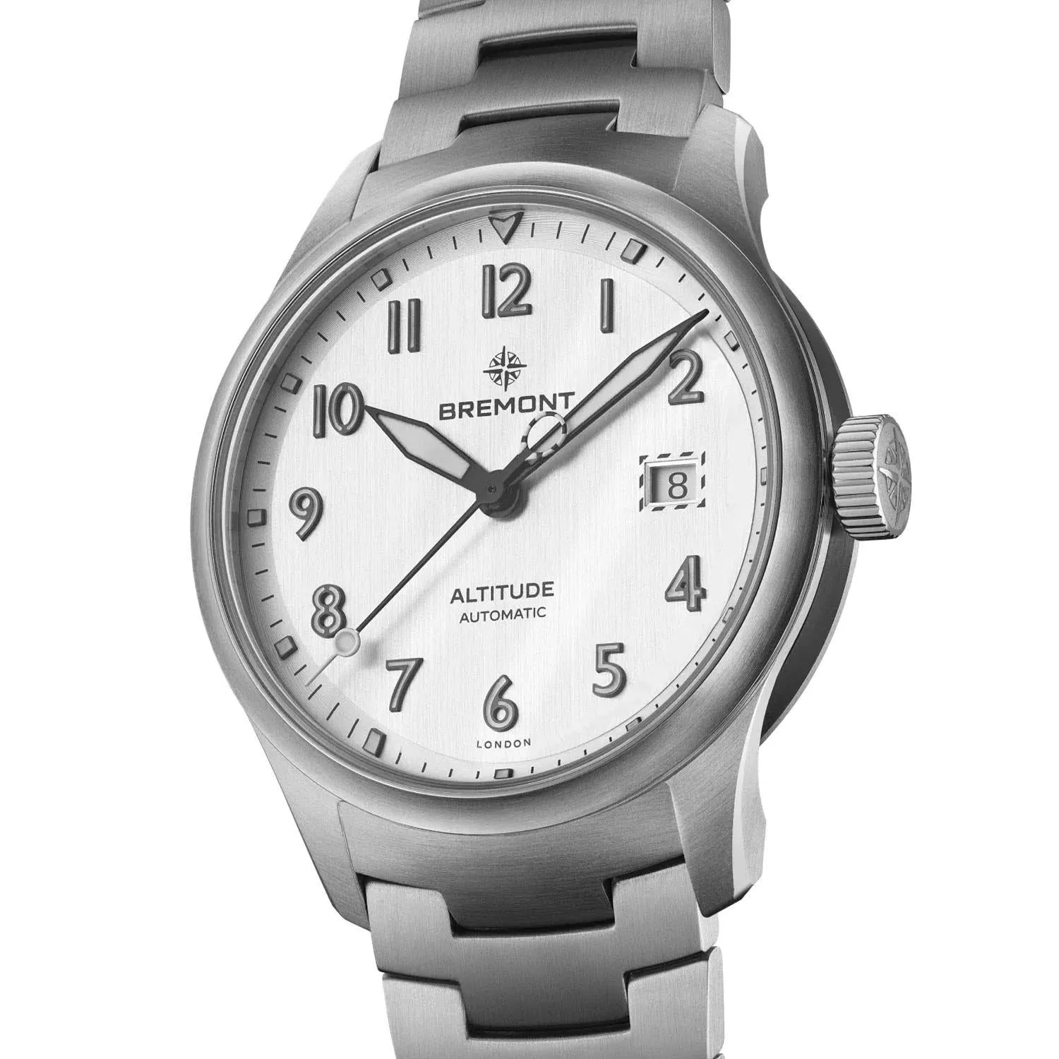 Bremont Altitude 39 Date Automatic – ALT39-DT-SS-SI-B