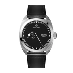Bremont Terra Nova 40.5 Jumping Hour Automatic – TN40-JH-SS-BK-L-S