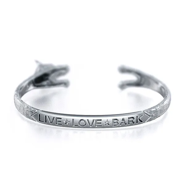 Bull Terrier Breed Jewelry Cuddle Cuff Bracelet
