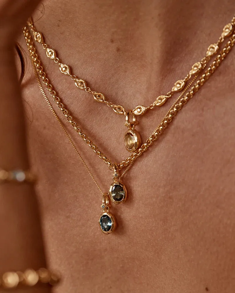 BY CHARLOTTE GOLD SACRED JEWEL CITRINE PENDANT ONLY