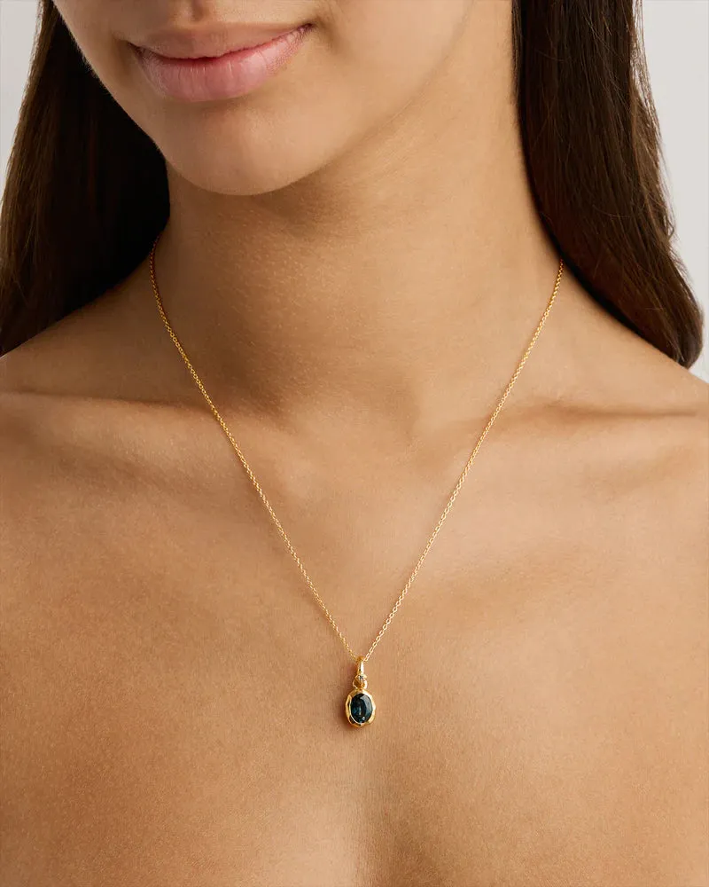BY CHARLOTTE GOLD SACRED JEWEL TOPAZ PENDANT ONLY