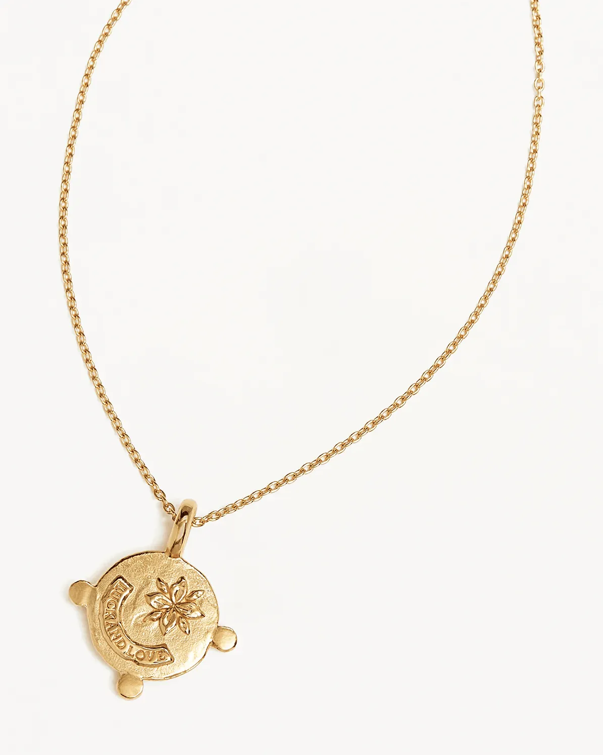 BY CHARLOTTE Luck And Love Necklace - 18k Gold Vermeil