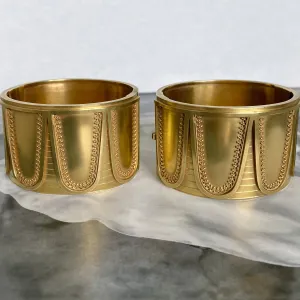C.1870. Pair of Victorian Matching Bangles