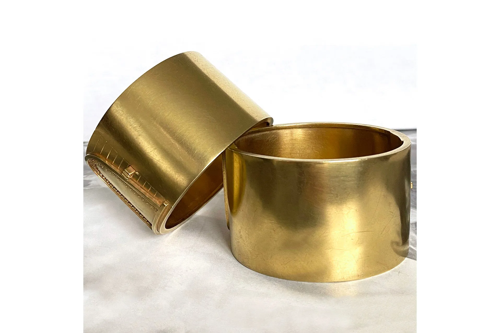 C.1870. Pair of Victorian Matching Bangles