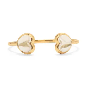 Capucine de Wulf Love Bangle - Clear Quartz